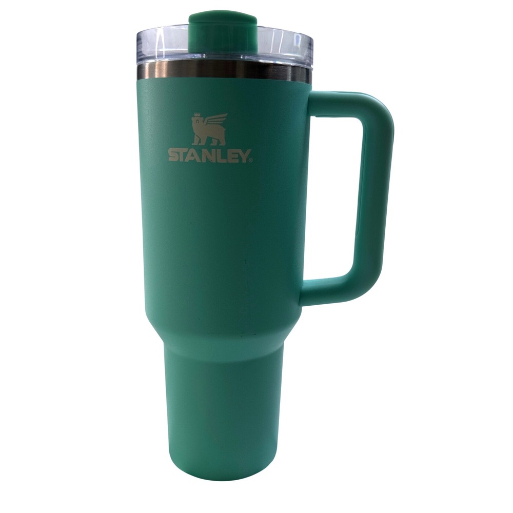 Stanley Quencher H2.0 FlowState 40oz Tumbler Mint Green Stainless Steel NO Straw